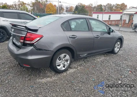 2014 Honda Civic Lx from USA, damaged, VIN 19XFB2F58EE029523